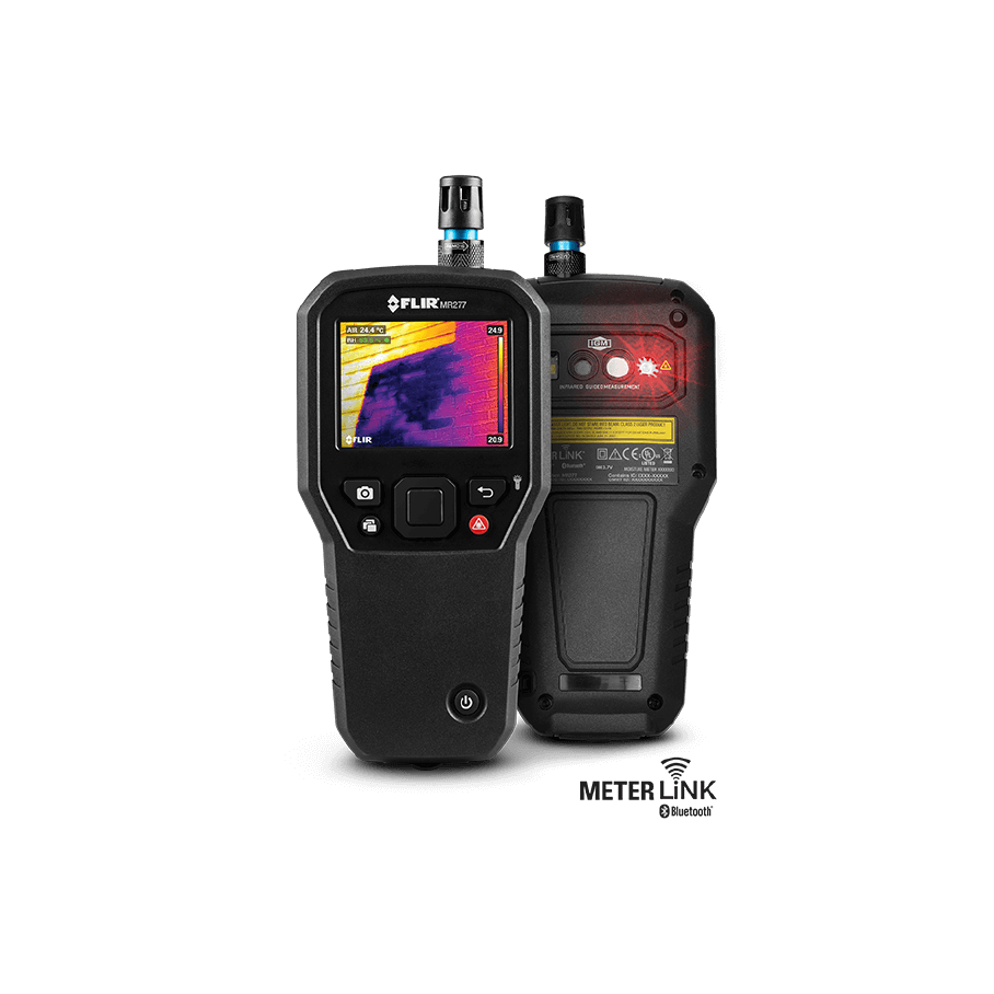 Medidor de Humedad y Termografía Profesional FLIR MR277 con MSX y Campo Amplio
