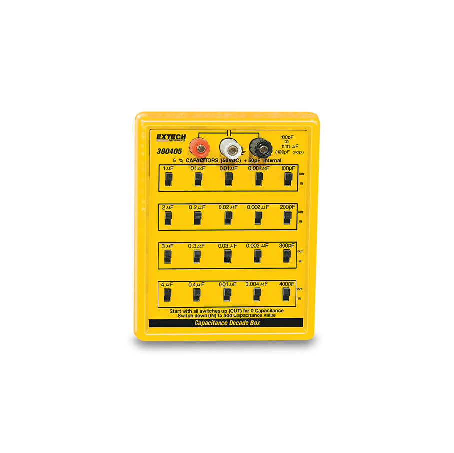 Caja Decádica de Capacitancia Extech 380405