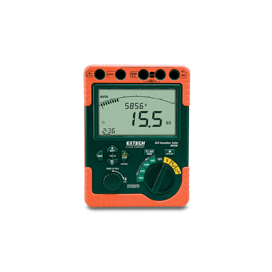 Probador Digital de Aislamiento de Alto Voltaje Extech 380396