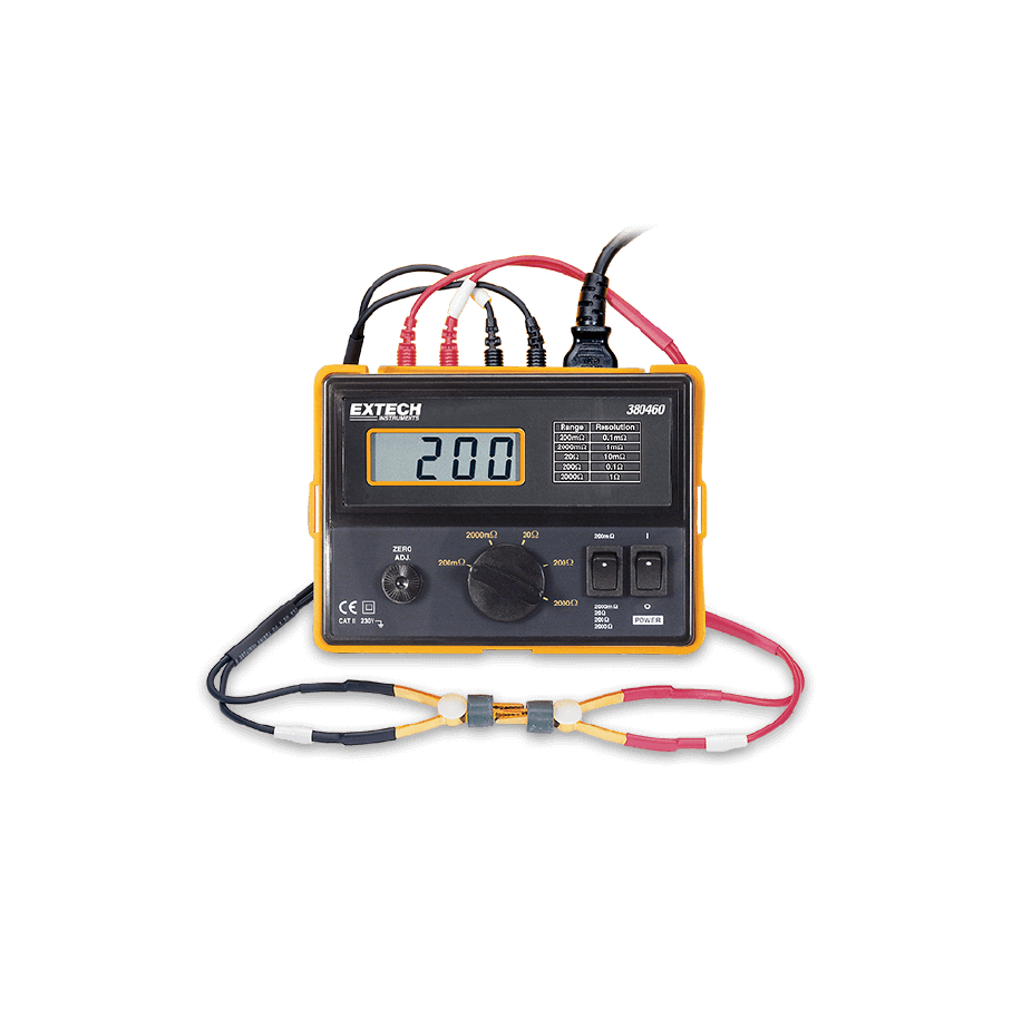Milióhmetro de Precisión Extech 380460