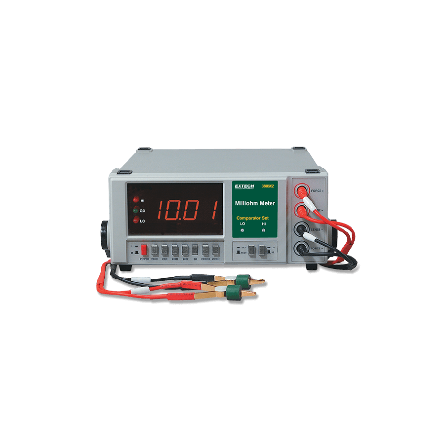 Puente LCR de Banco Extech 380562 Alta Precision 10kHz