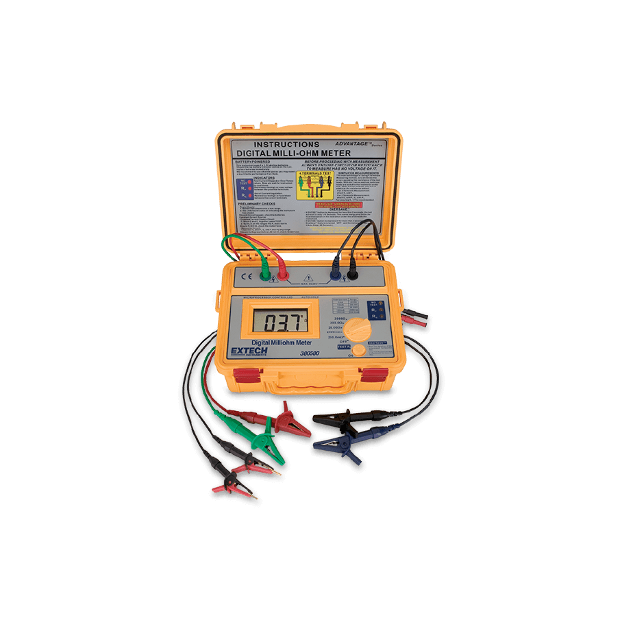 Microohmetro Digital Extech 380580