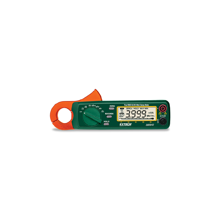 Mini Pinza Amperimetrica True RMS Extech 380942