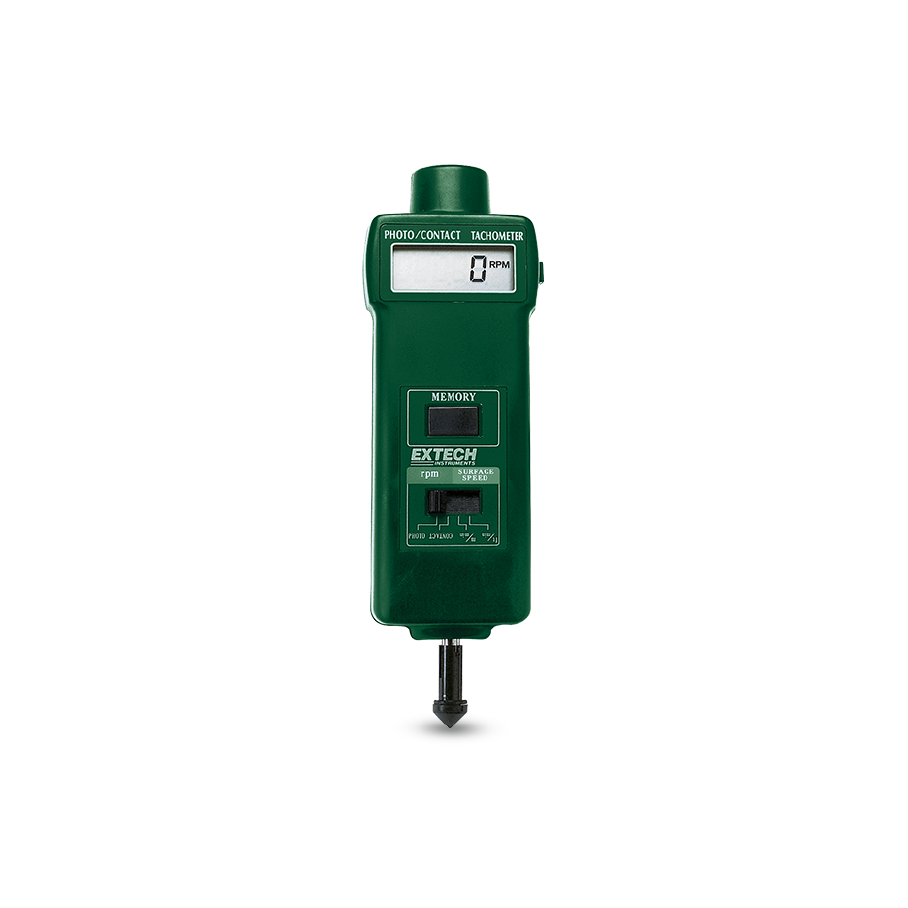 Tacómetro Combinado Láser y Contacto Extech 461895