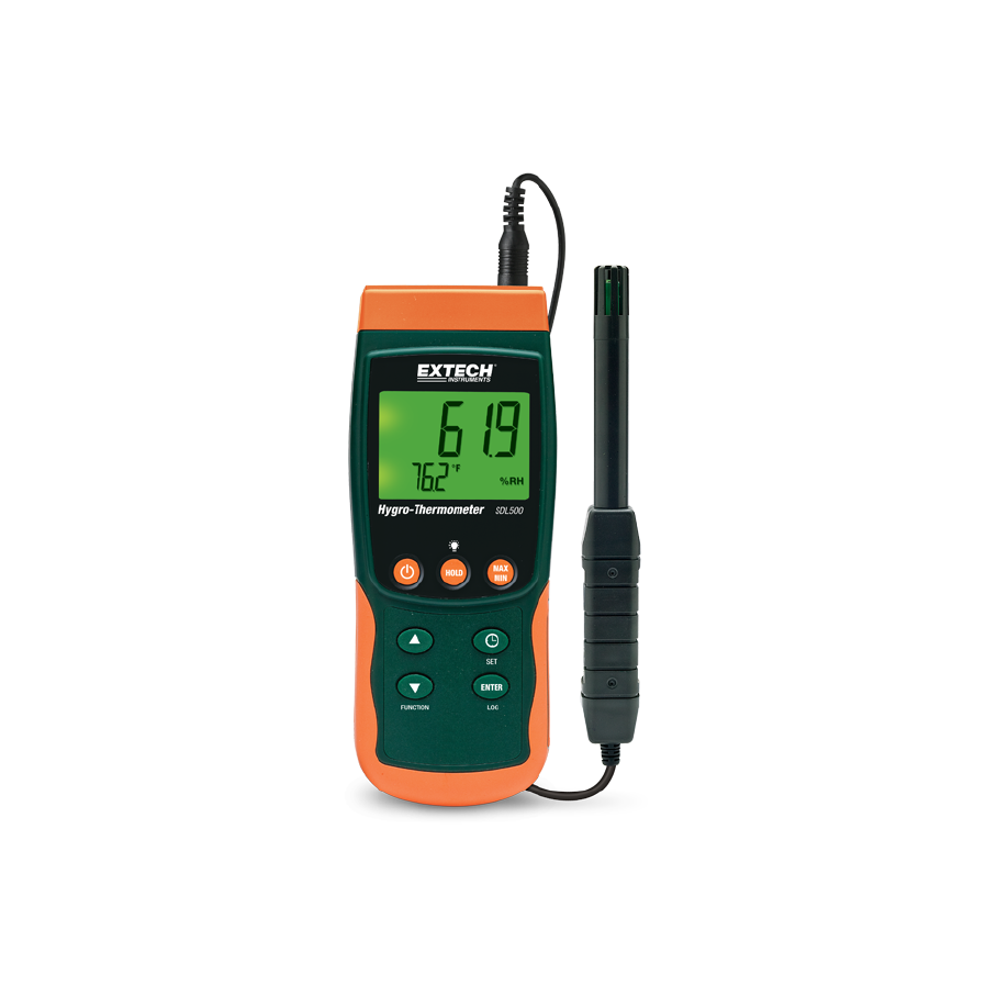 Datalogger Multicanal de Temperatura y Humedad Extech RHT50 / DL500