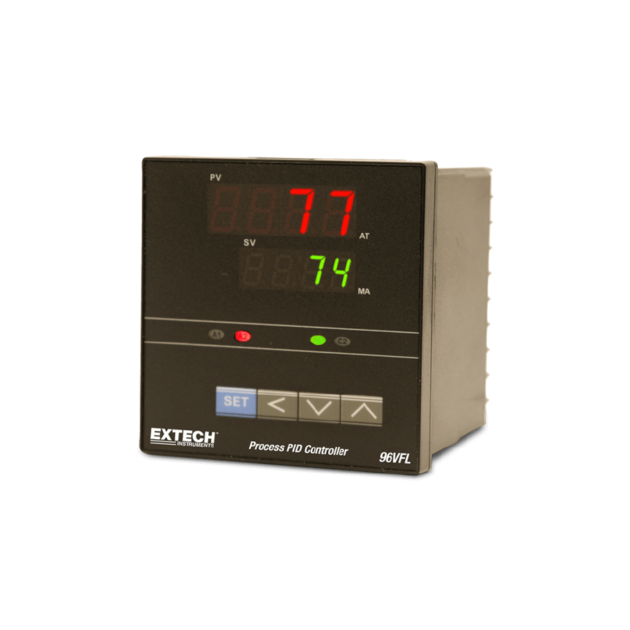 Controlador PID de Temperatura 1/4 DIN SSR Extech 96VFL13