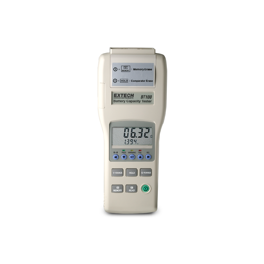 Probador Portátil de Baterías de 1.2V a 12V Extech BT100