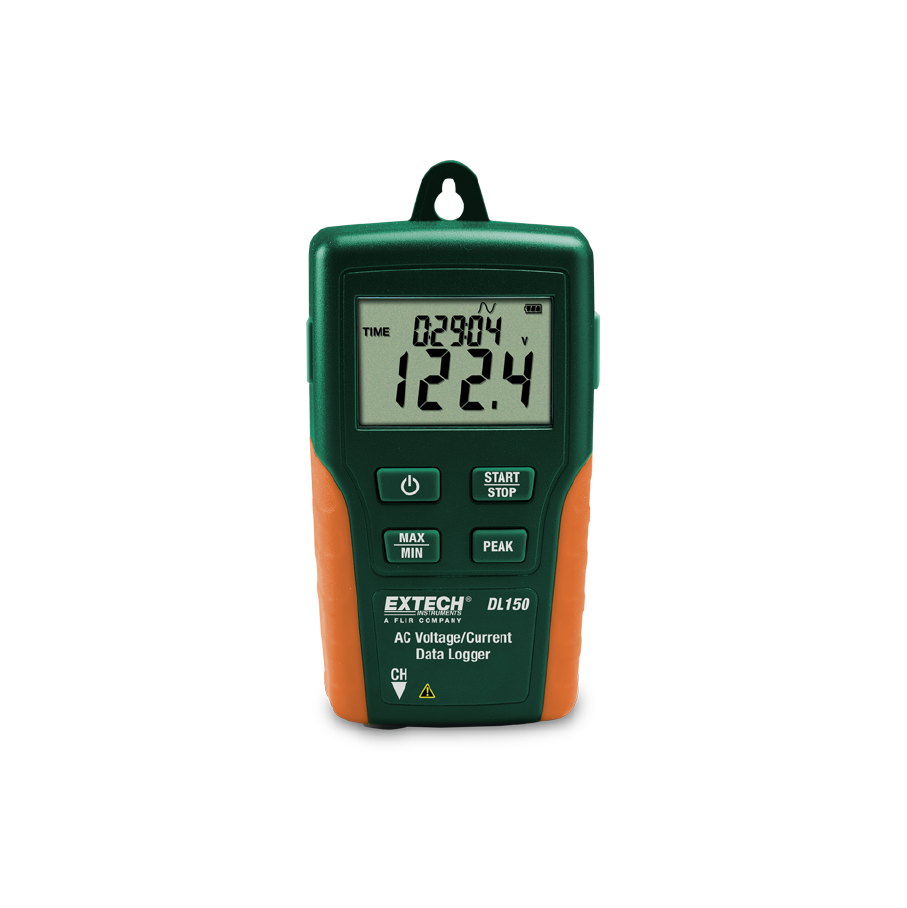 Registrador de Datos de Voltaje/Corriente CA Extech DL150