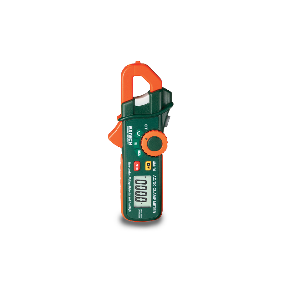 Mini Pinza Amperimétrica CA/CC con NCV Extech MA120