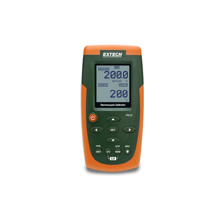 Calibrador de Temperatura por Termopar Extech PRC20