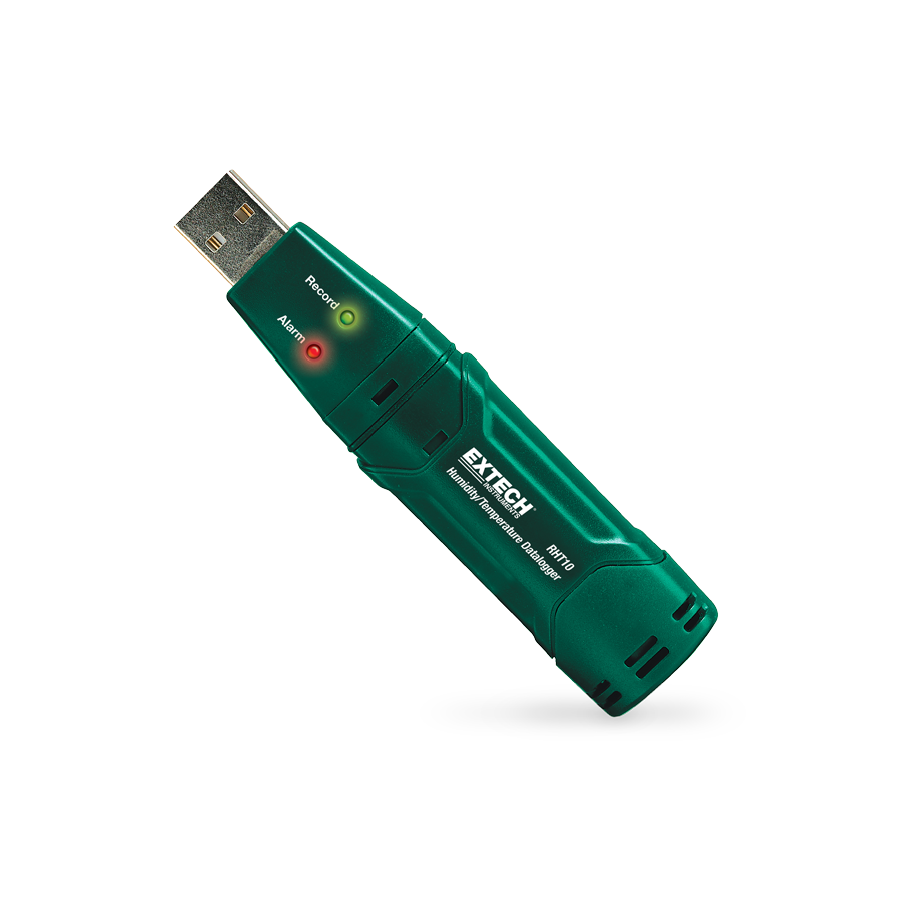 Datalogger USB de Temperatura y Humedad Extech RHT10