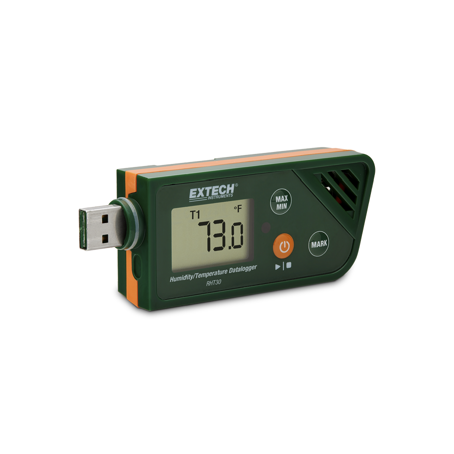 Datalogger de Temperatura y Humedad en Tiempo Real Extech RHT30