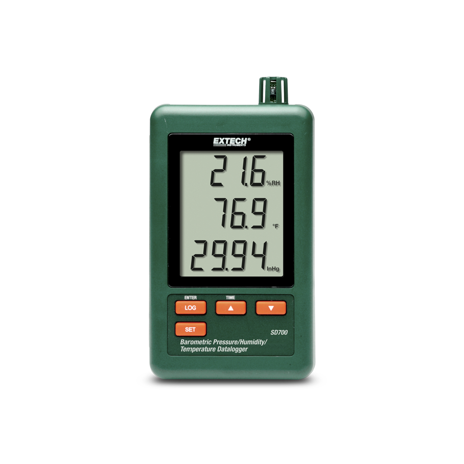 Datalogger Barométrico, Temperatura y Humedad Extech SD700