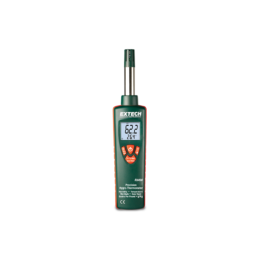 Termohigrómetro de Sonda Compacta Extech RH480
