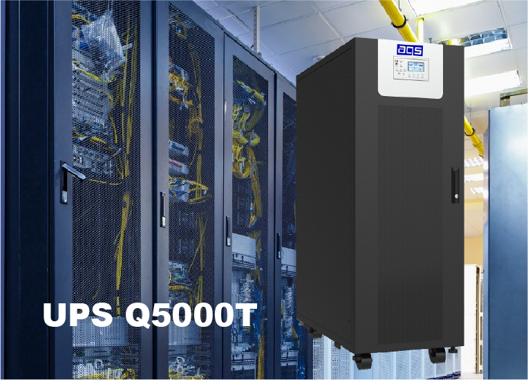 Protección eléctrica industrial con UPS Q5000T