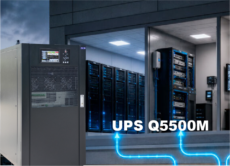 Monitoreo de bancos de baterías UPS Q5500M