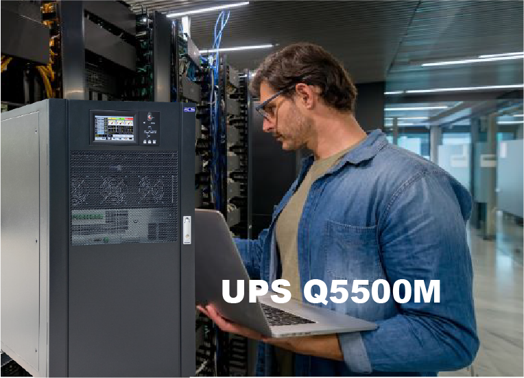 Protección eléctrica para líneas de producción con UPS Q5500M