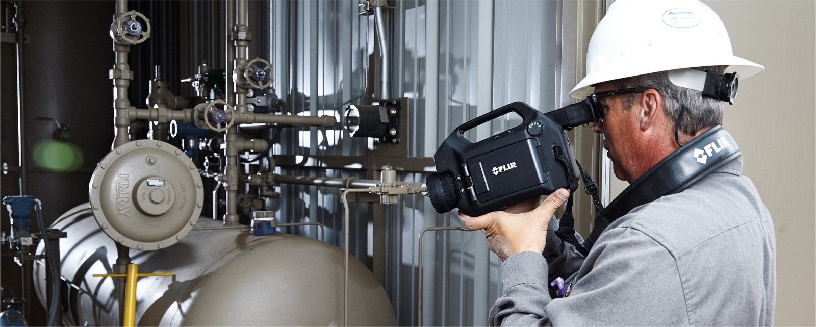 Cámara FLIR OGI detección de fugas