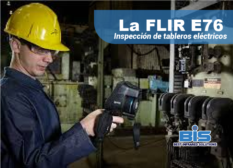 Inspección eléctrica avanzada con cámara FLIR E76