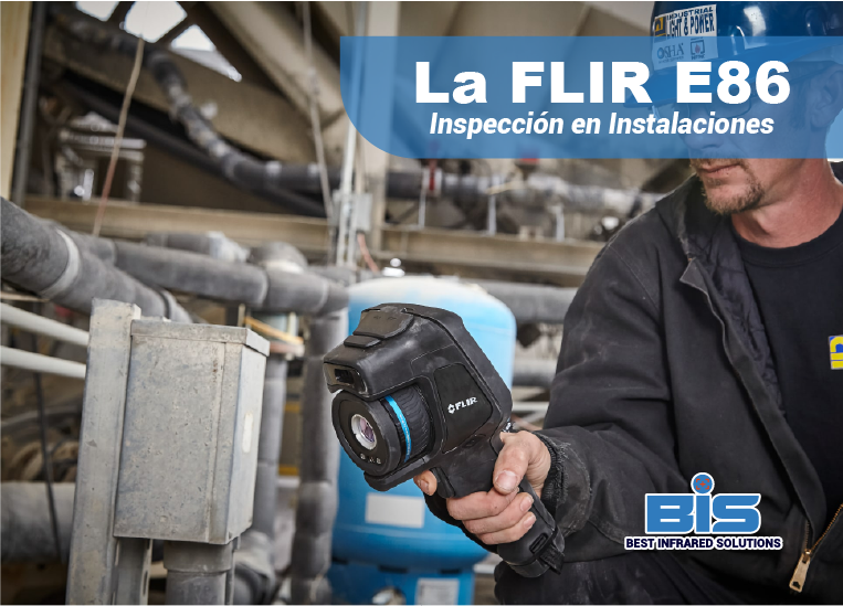 Termografía de alta temperatura con FLIR E86