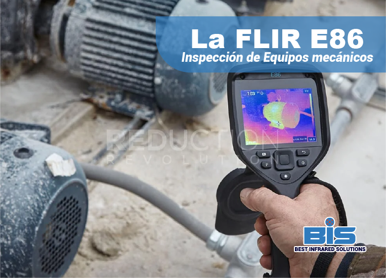 Monitoreo mecánico y rodamientos con FLIR E86