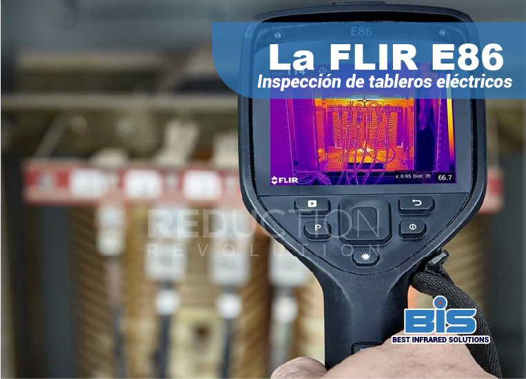 Inspección eléctrica avanzada con cámara FLIR E86