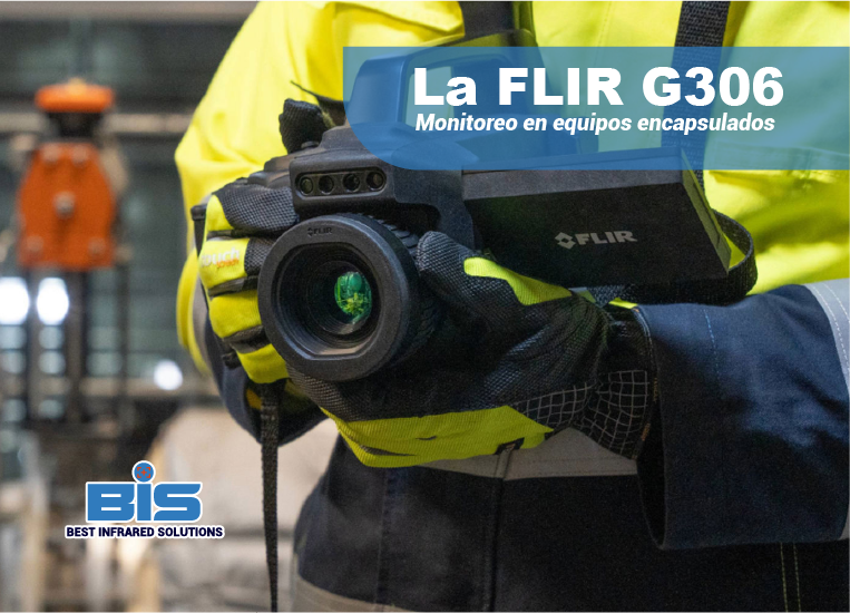 inspección de gas aislante con cámara OGI FLIR G306