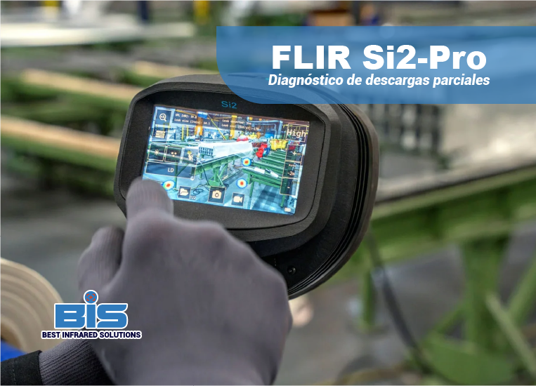 Análisis de descargas parciales eléctricas con FLIR Si2-Pro