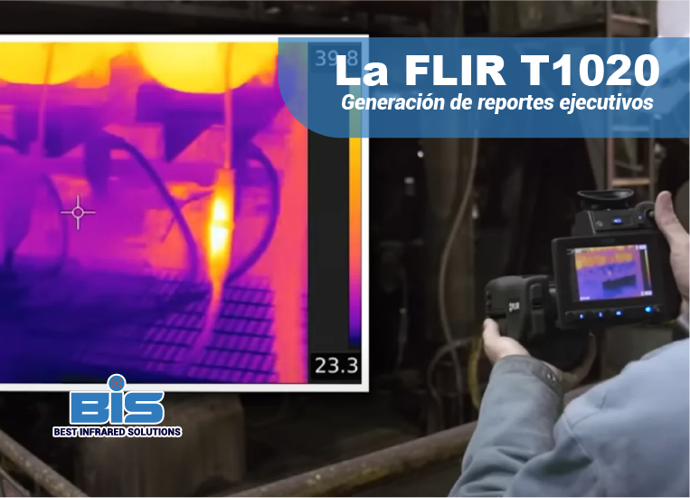 Reportes profesionales con FLIR Thermal Studio y T1020