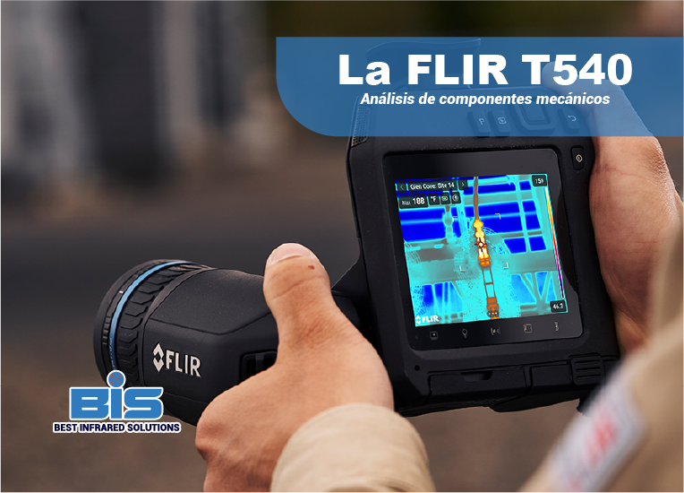 Monitoreo mecánico con FLIR T540