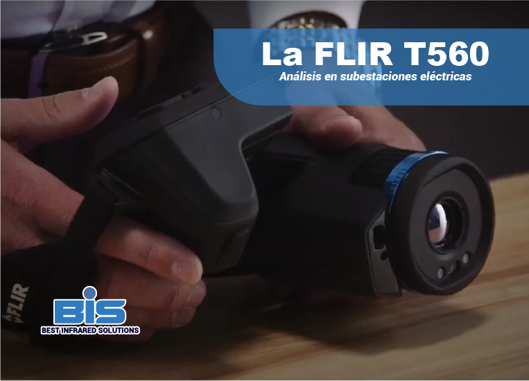 Inspección eléctrica avanzada con cámara FLIR T560