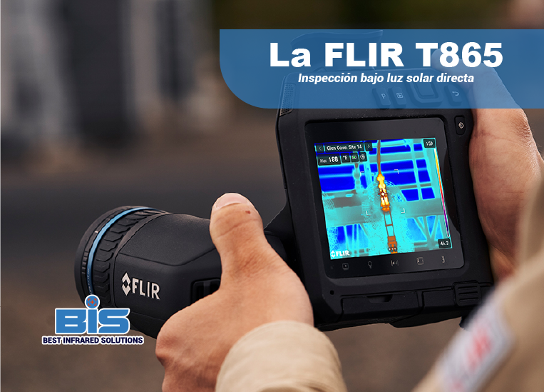 Termografía en exteriores con visor FLIR T865