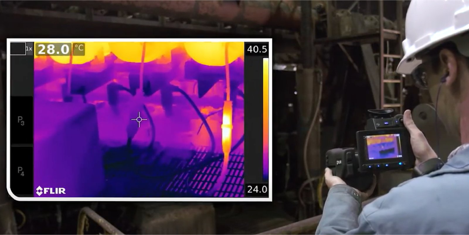 Aplicaciones industriales de cámaras termográficas