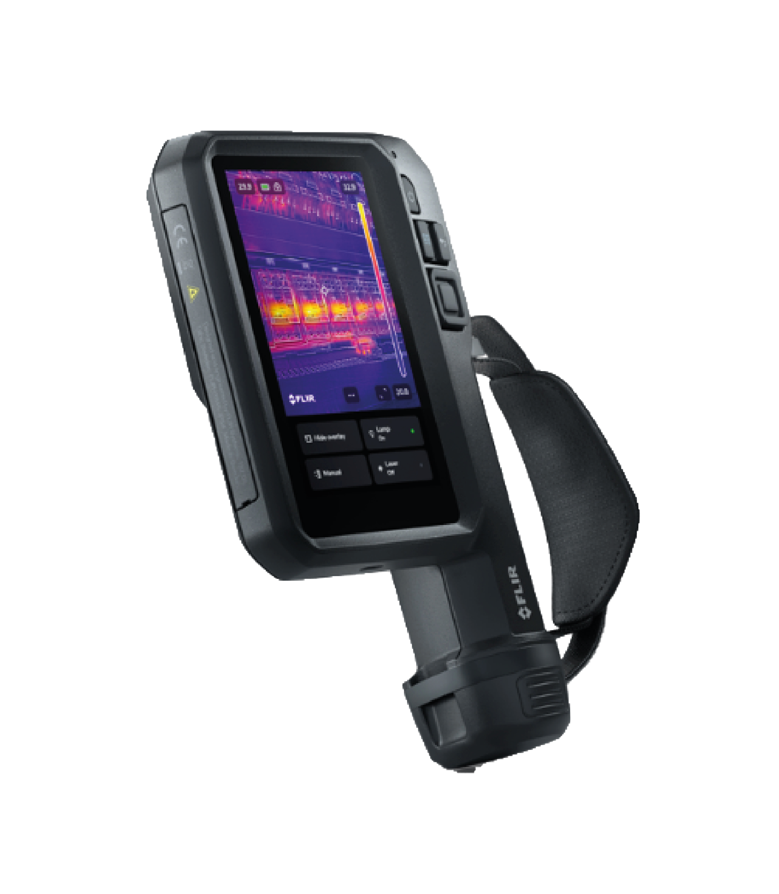 Cámara termográfica FLIR ideal para mantenimiento predictivo y preventivo, con apps fáciles de manejar como si fuera un teléfono