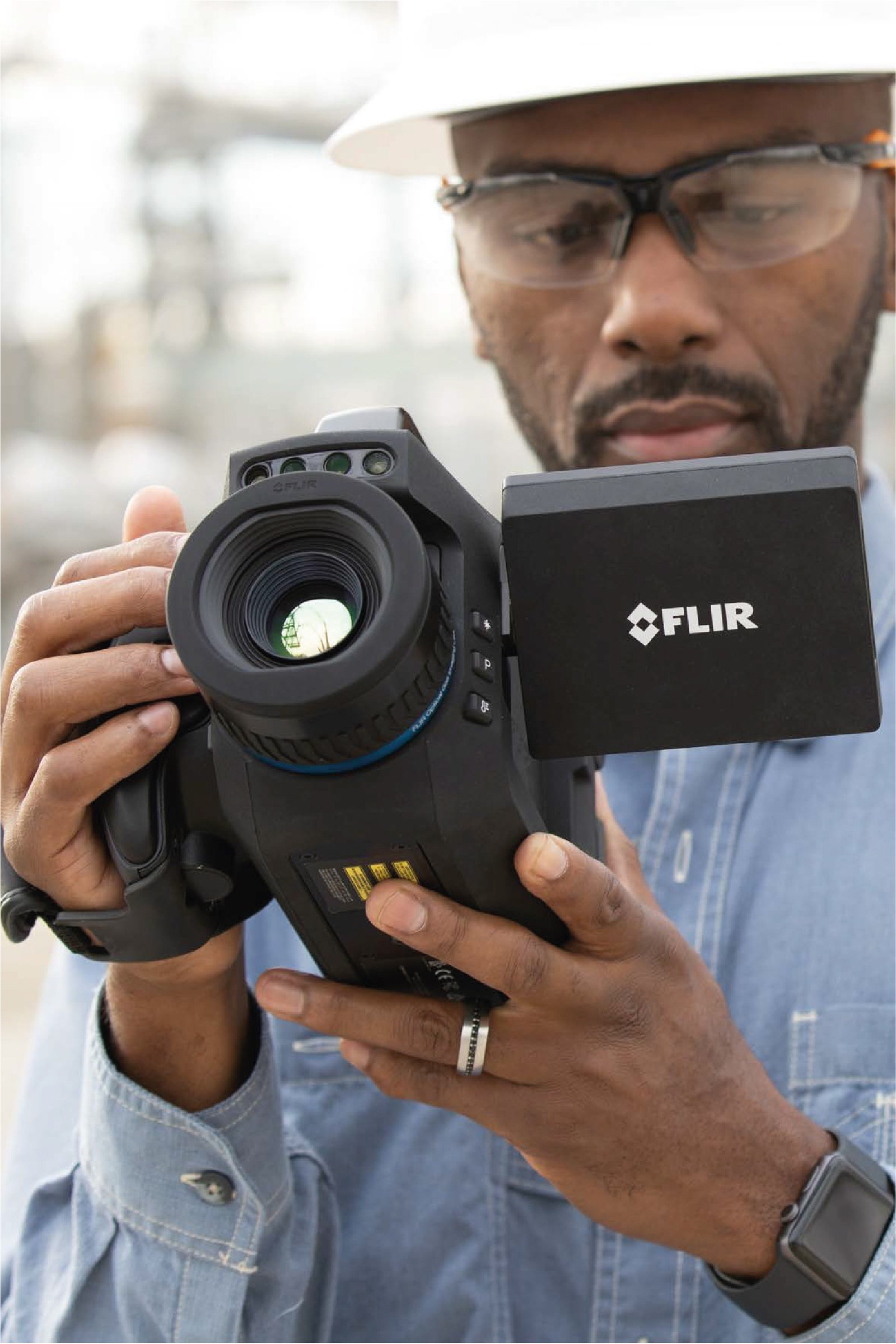 Tipos de cámaras termográficas FLIR para inspección industrial